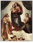 油画《西斯廷圣母》欣赏
